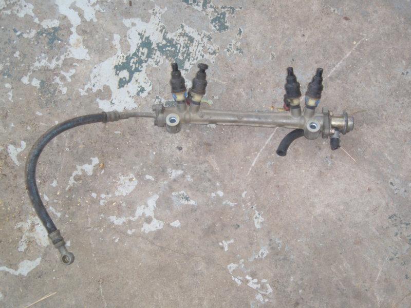 1992 mitsubishi galant 92 oem used parts fuel injectors with rail