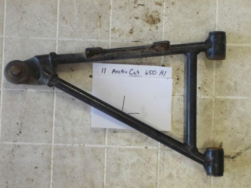 11 2011 arctic cat 650 h1 left front lower a-arm 4x4