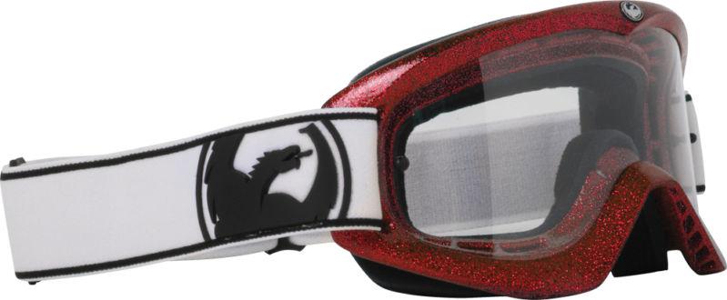 Dragon alliance mdx goggles hog wild red/clear lens