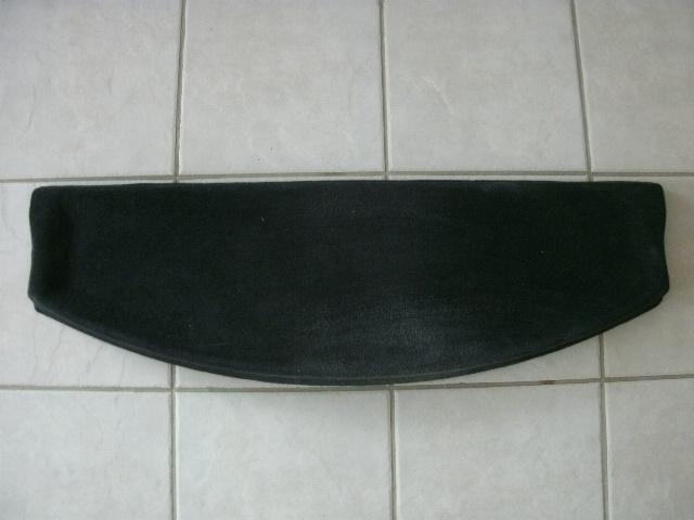 05 vw beetle black cargo area security shade cover