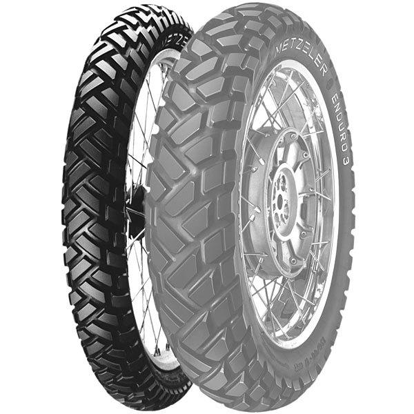 New metzeler enduro 3 sahara dual-sport tire front 54s, 90/90-21