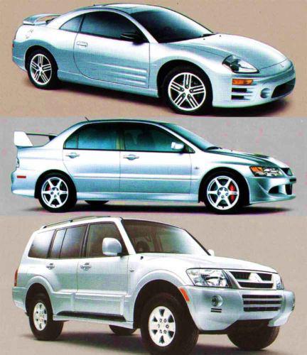 2004 mitsubishi spanish brochure-eclipse-lancer-montero