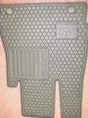 Genuine mercedes s 550 black rubber floor mats