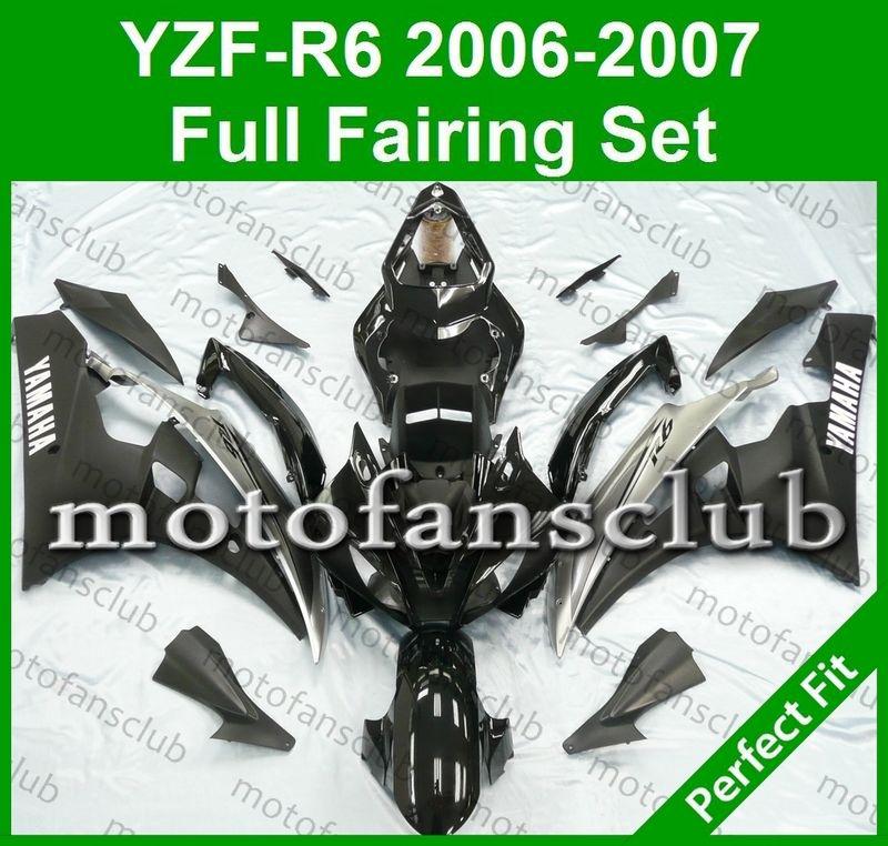 Fit yamaha yzf r6 06 07 yzfr6 2006 2007 600 fairing bodywork abs plastics #07 c