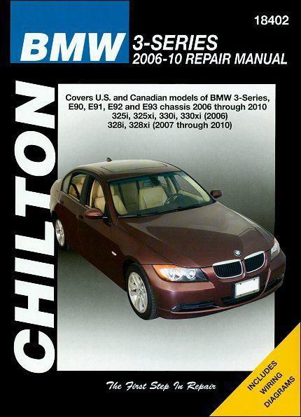 Bmw 3-series 325, 328, 330 repair manual 2006-2010