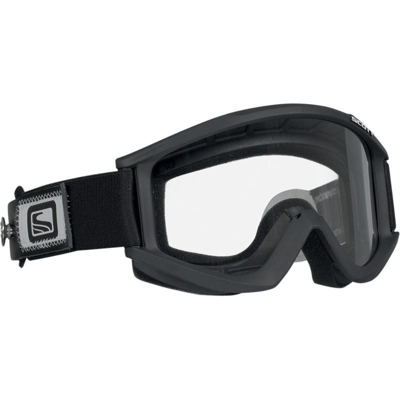Scott usa recoil speed strap goggles black/clear lens