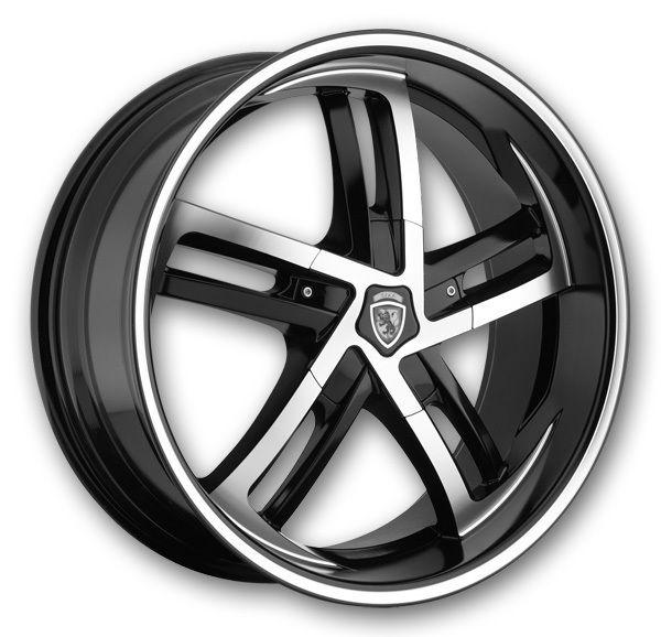 Sikk wicked 18x8 black machine w/ machine line blank +40mm 73.1mm