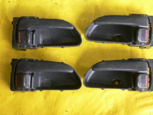 2004  subaru impreza wrx black door handles