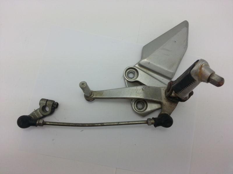 03 04 05 06 07 08 09 sv650 left lh rearset shifter pedal peg footrest bracket