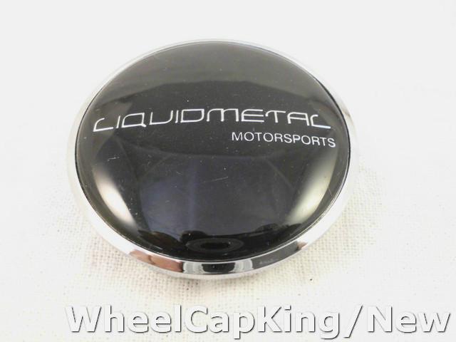 Liquidmetal wheels chrome custom wheel center cap caps (1) # bc-424 new!