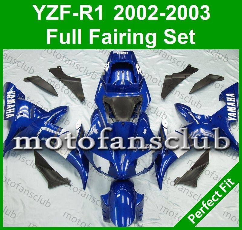 Fit yamaha yzf r1 02 03 yzfr1 2002 2003 1000 fairing bodywork plastics #11 c