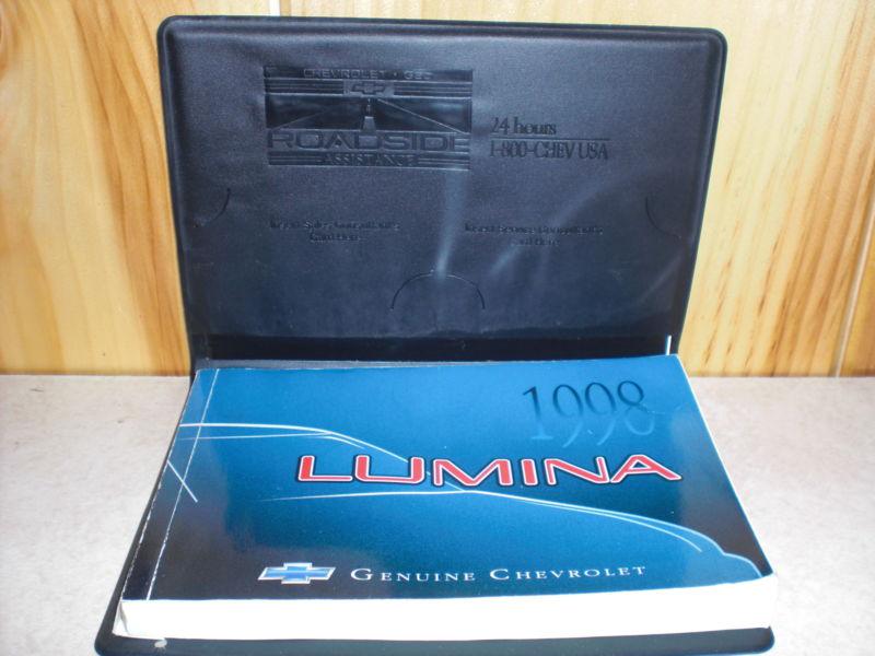 1998 chevrolet lumina owner's manual