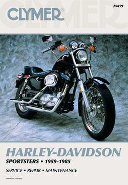 Clymer manual harley sportsters m419