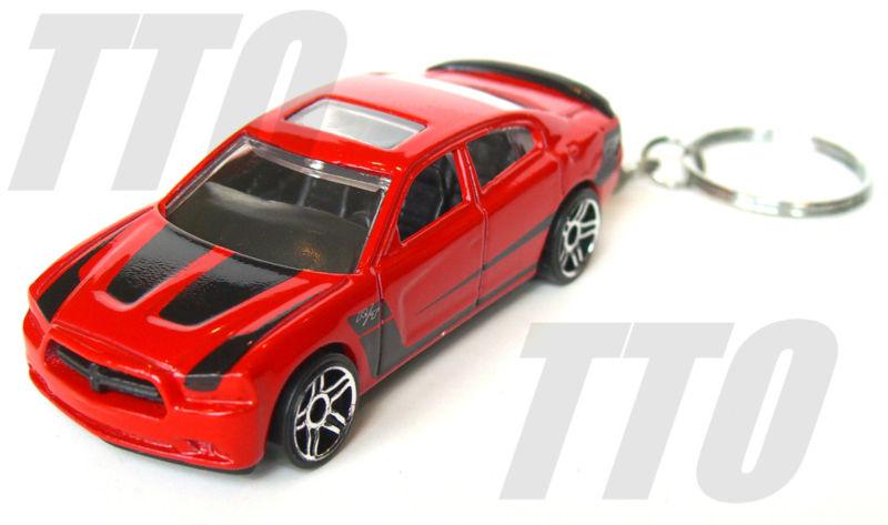 2011 dodge charger r/t keyring keychain fob red key chain 2010 2012 muscle