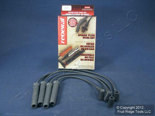 Federal parts 2909 spark plug wire set 91-02 sl sl1 sc1 sw1 1.9l i4 116 ci sohc