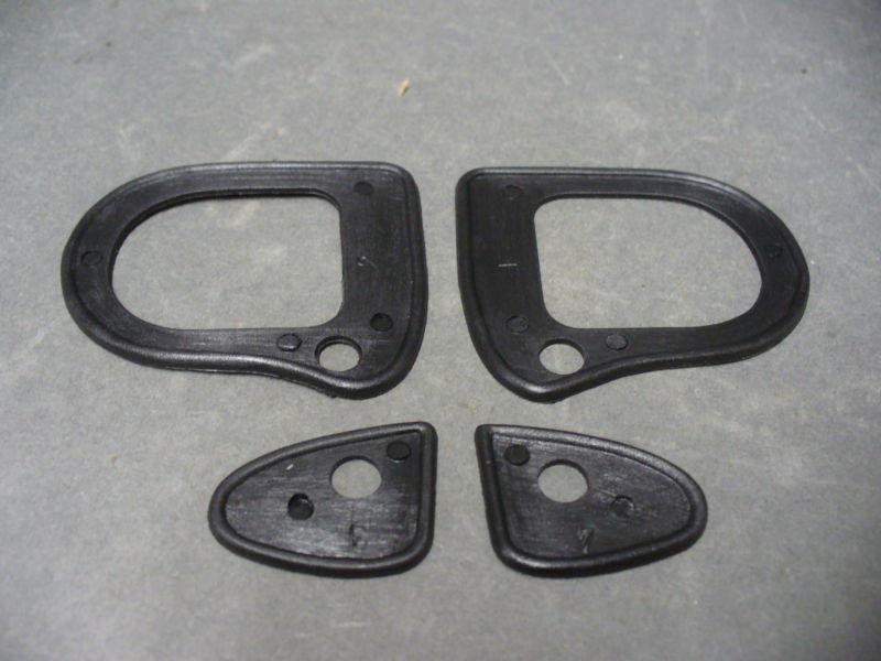 Ford mercury outside door handle pads mustang falcon comet econoline bronco