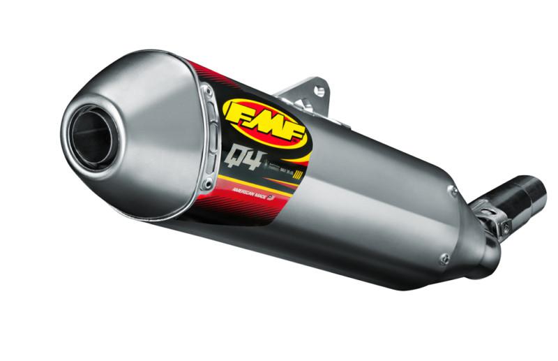 Fmf q4 hex s/a slip-on exhaust muffler - kawasaki kxf 450 - 2012-2013 _042298