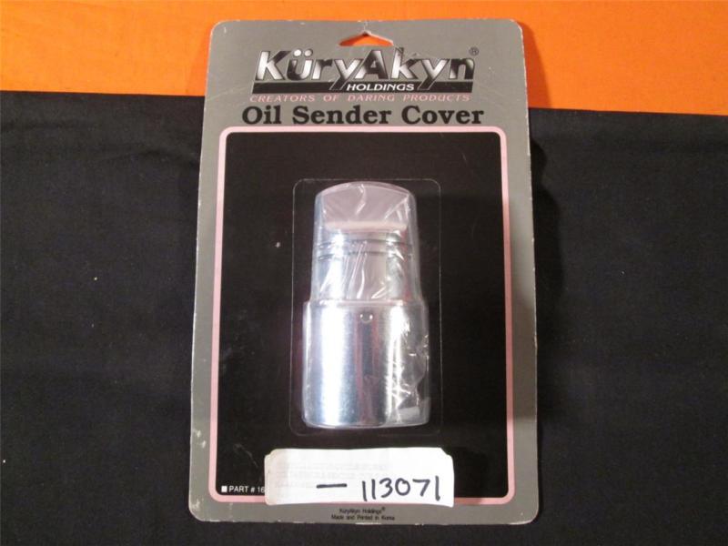 Kuryakyn oil pressure sender cover for harley davidson '87-up