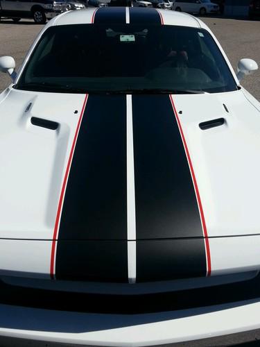 2013 dodge challenger racing stripe decal kit 