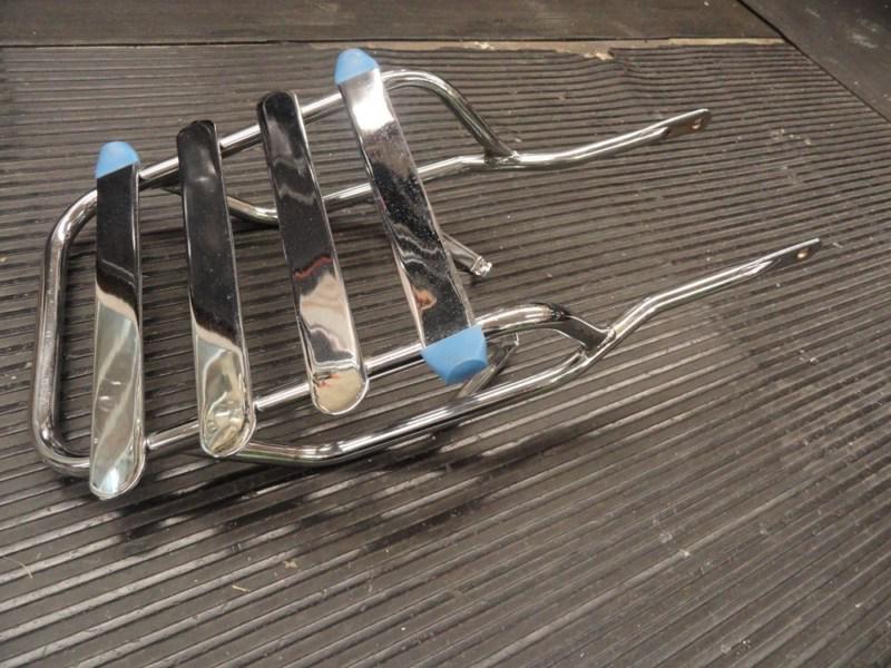 Sx 125-harley davidson "new old stock/new in box" chrome luggage rack #53464-74