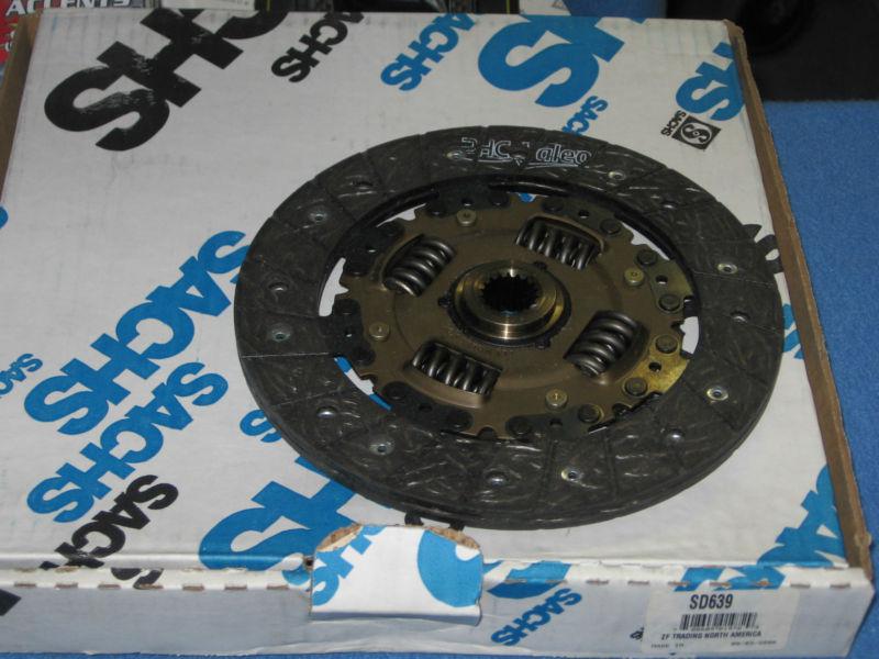 Sachs sd639 clutch friction disc plate nissan sentra 200sx nx pulsar 1.6l