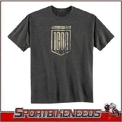 Icon 1000 crest tee t-shirt new size medium m grey tan t shirt