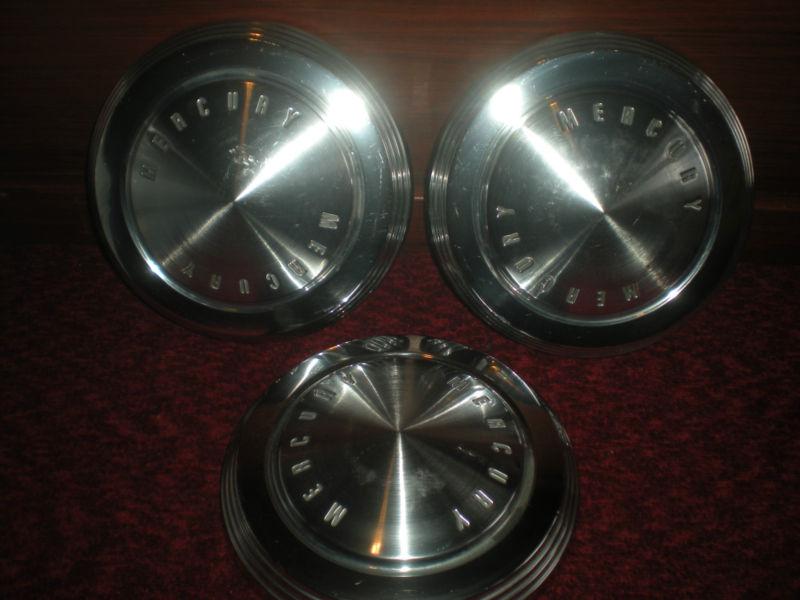 1960 1961 1962 1963 mercury poverty hub caps hubcaps 60 61 62 montery 1960s