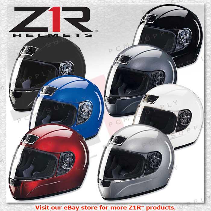 Z1r phantom solid motorcycle street helmet