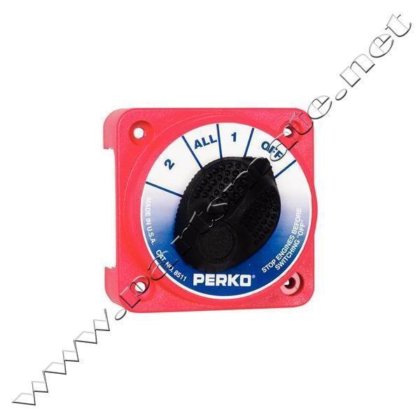 Perko 8511dp compact battery switch no lock