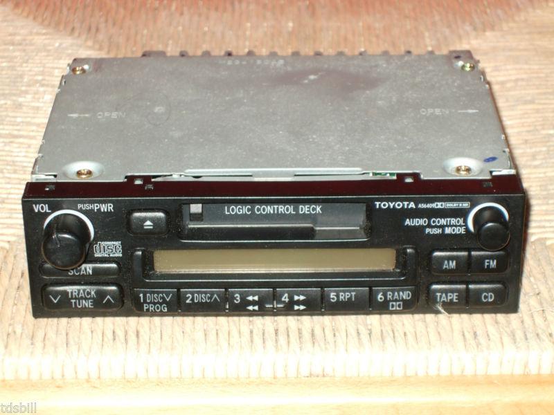 Toyota radio cassette 1998 1999 2000 2001 2002 corolla camry rav4 tacoma solara