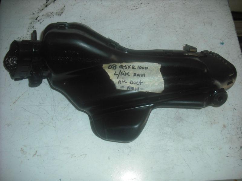 2007/2008 oem suzuki gsx-r1000 l/h, ram air intake pipe. 