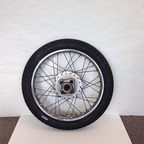 Honda cb200 cb 200 chrome rear wheel & tire