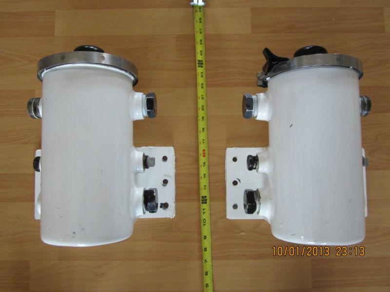 Stainless marine super sea strainer - pair