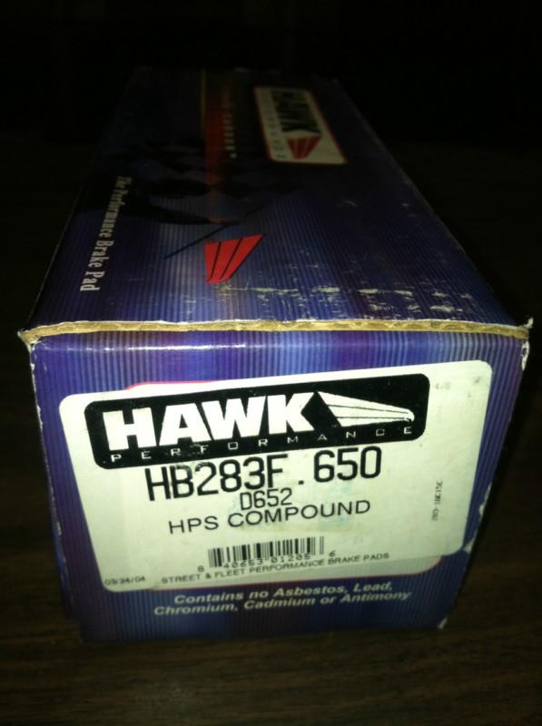 Hawk performance hb283f.650 disc brake pad