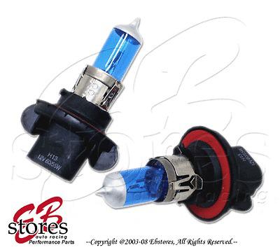 H13 12v 100w xenon gas hid high low beam light bulb 1pair 2pcs 5000k super white