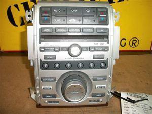 06-08 acura rl radio receiver 6-cd/dvd/ mp3 player oem 4xl2