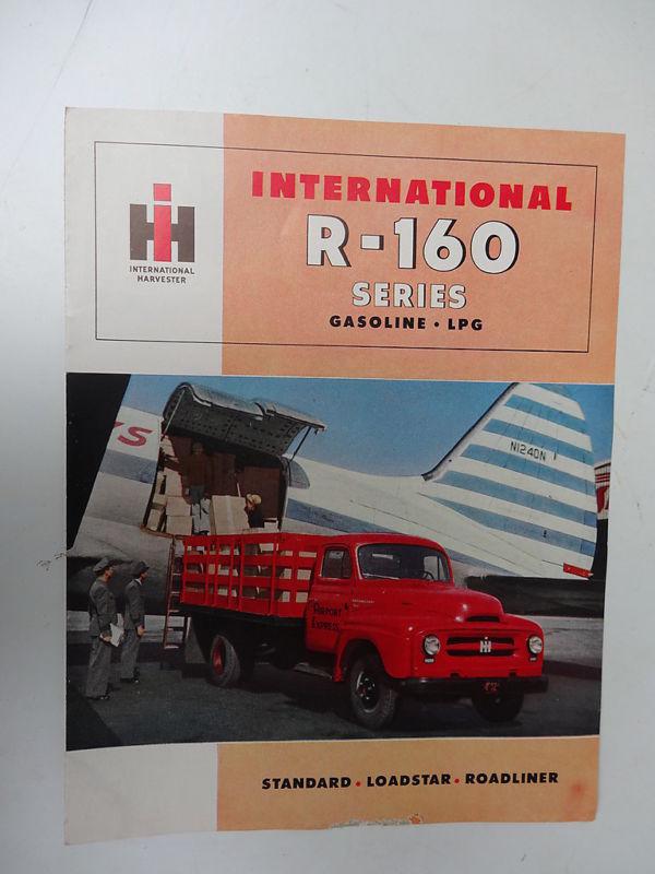 International r-160 series gas lpg truck ih standard roadliner sale brochure ad