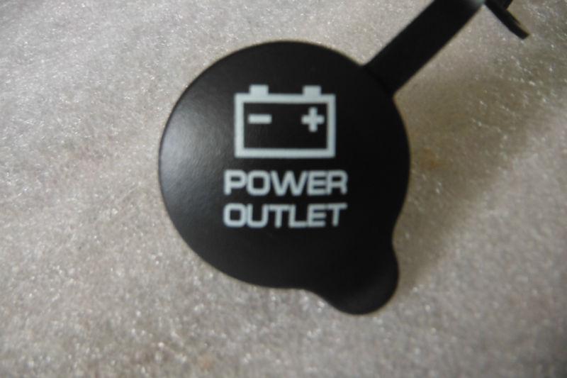 ~super new oem 2013 12 11 10 03 dodge / ram 12v power outlet cover cap 