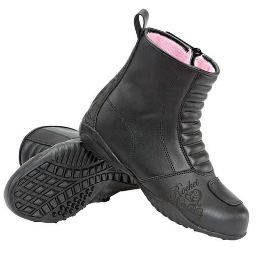 2013 joe rocket ladies trixie ridiing adult mens motorcycle street footwear boot