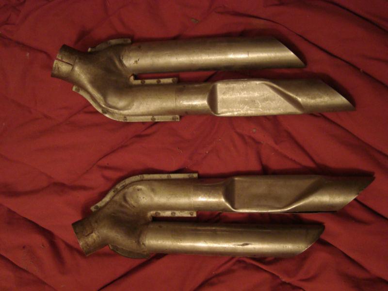 Original poniac firebird 1967-1969 exhaust splitter exhaust extensiontips