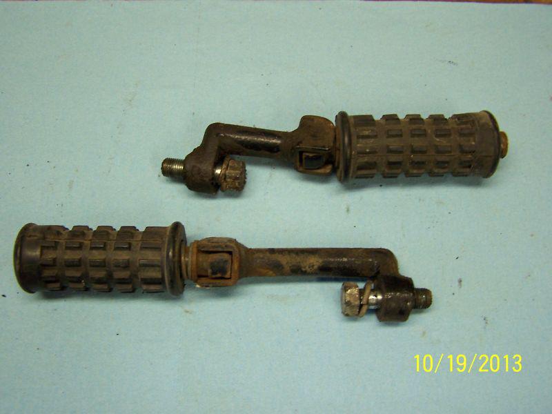 Kawasaki 1971 h1 500 drivers foot pegs machiii 1971