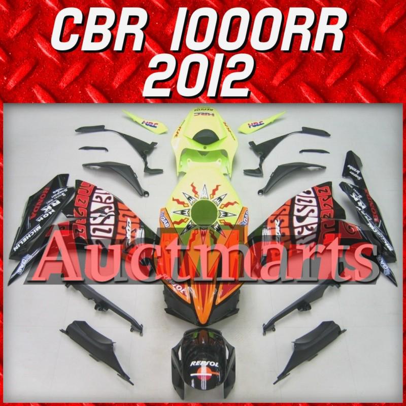 Fit honda 2012 cbr1000rr cbr 1000 rr 12 fireblade bodywork fairing c10 v17