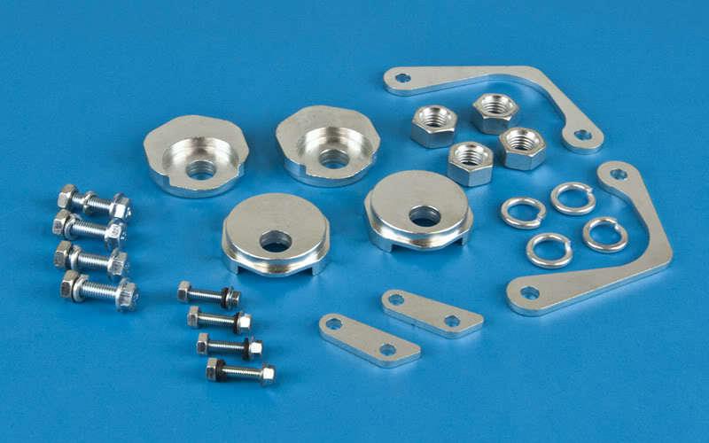 Front alignment nuts kit -/+1.50 camber caster