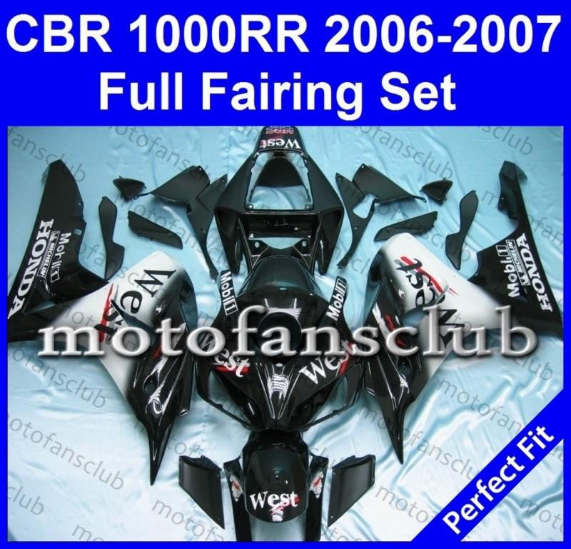 Fit honda cbr1000rr 06 07 cbr 1000 rr 2006 2007 fairing bodywork # 09 c