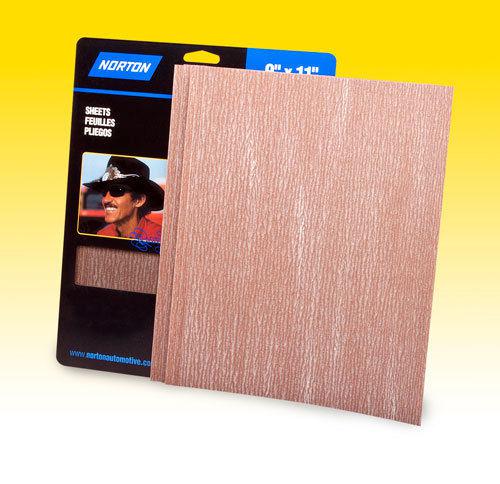 Norton 9x11 dry sanding job pack 80 grit sandpaper