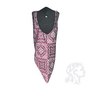 Neodanna motorcycle biker, ski neoprene & bandanna face mask - pink paisley