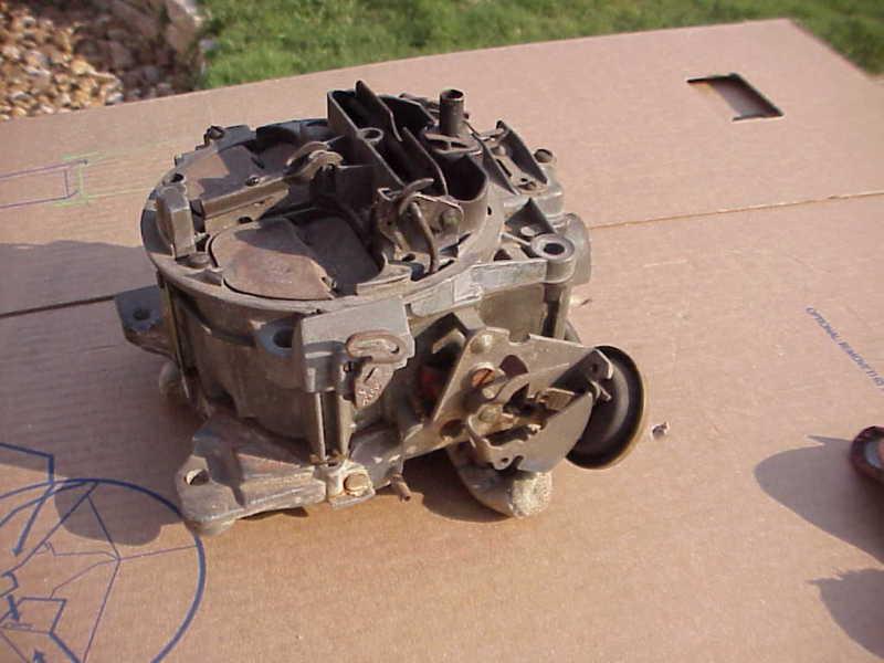 1968 pontiac tempest ohc "six" rochester carburetor #7028261  rare m/t carb