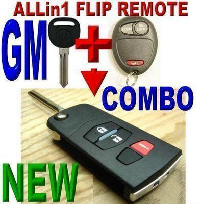 Hummer h3 alin1 flip keyless entry ignition key transmitter remote fob clicker