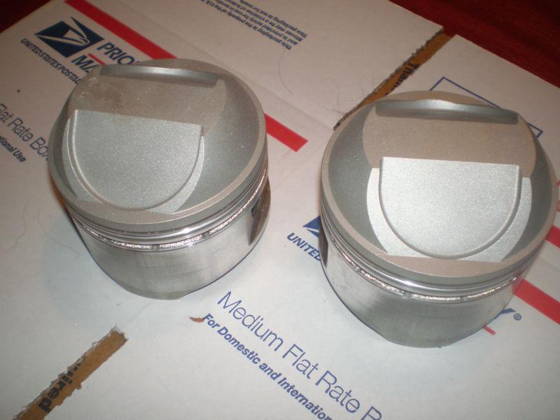 High compression shovelhead pistons