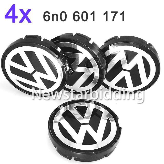 4x cap 55mm vw emblem wheel center cover passat jetta golf oem quality 6n0601171